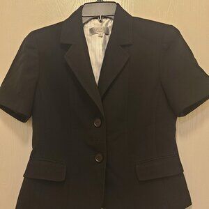 Women’s Black Kasper Short Sleeved Blazer